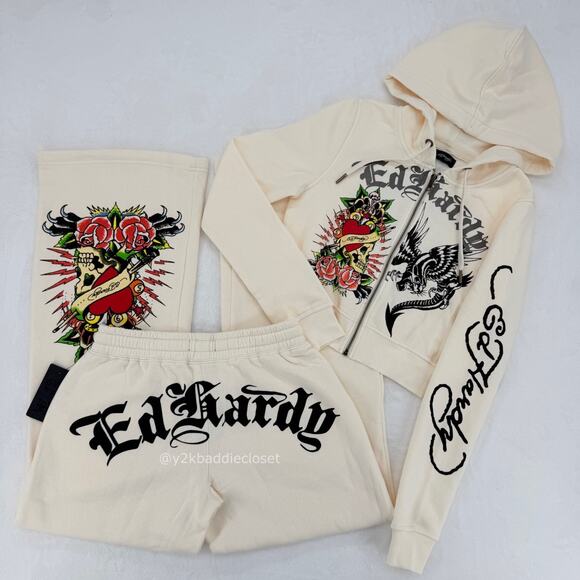 Ed Hardy Pants - Ed Hardy Tracksuit (Size S)
